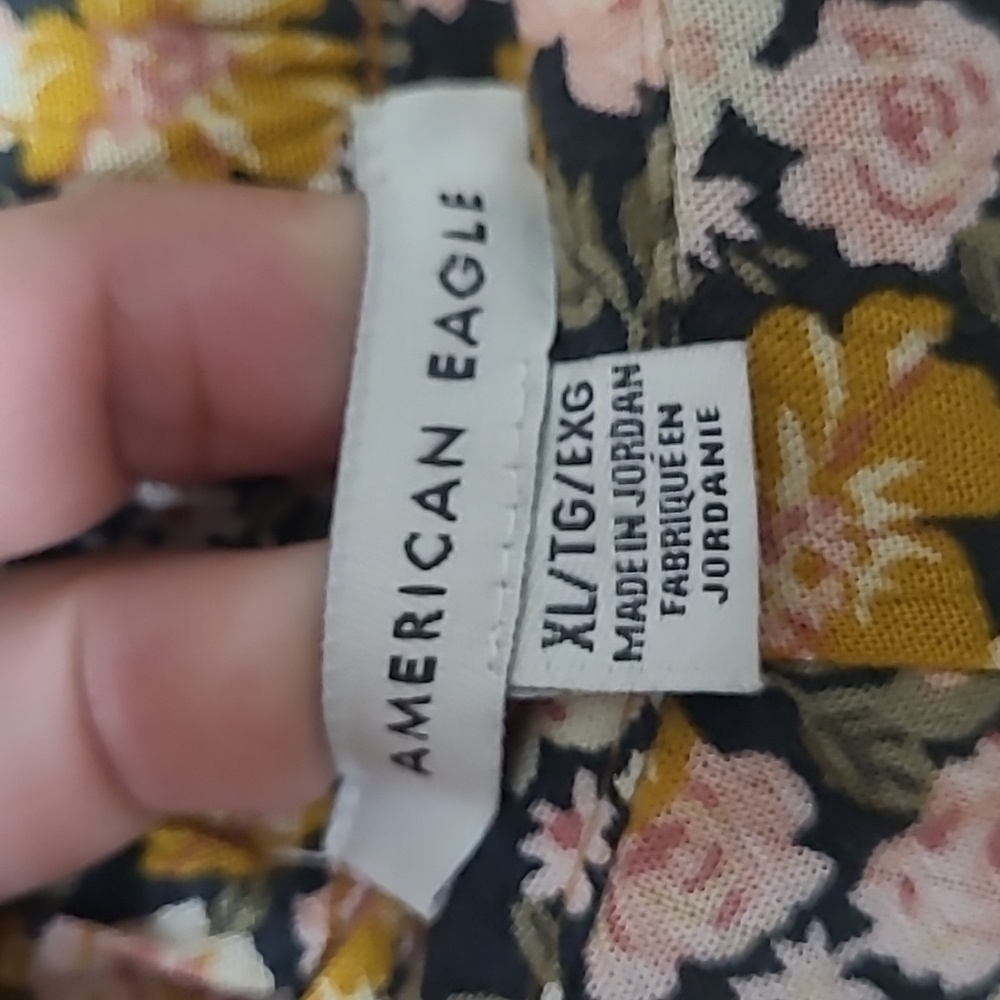 American Eagle Outfitters Wide Leg with - Picture 8 of 8